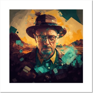 Illustration of Walter White Posters and Art